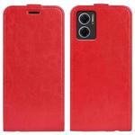 For Xiaomi Redmi Note 11E / Redmi 10 5G R64 Texture Single Vertical Flip Leather Phone Case(Red)
