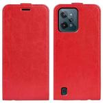 For OPPO Realme C31 4G R64 Texture Vertical Flip Leather Phone Case(Red)