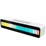 Duosi M8 LED Pickup Rhythm Ambient Light Multi-function TWS Bluetooth Speaker Bar(White)