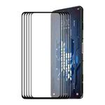 5 PCS For Xiaomi Black Shark 5 / 5 Pro ENKAY 6D Full Glue Tempered Glass Full Film