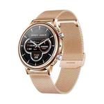 CF85 1.32 inch Steel Watchband Color Screen Smart Watch(Gold)