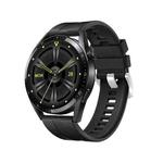 P3 Pro 1.39 inch Silicone Watchband Color Screen Smart Watch(Black)