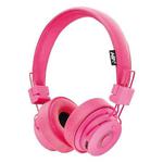 X10 Foldable Music Wireless Bluetooth Headset with Mic Support AUX-in(Pink)