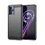 For OPPO Realme 9 Pro / Realme V25 MOFI Gentleness Brushed Carbon Fiber Soft TPU Case(Black)