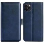 For Blackview A95 Dual-side Magnetic Buckle Leather Phone Case(Dark Blue)