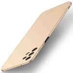 For Samsung Galaxy A32 5G MOFI Frosted PC Ultra-thin Hard Phone Case(Gold)