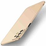 For Samsung Galaxy A33 5G MOFI Frosted PC Ultra-thin Hard Phone Case(Gold)