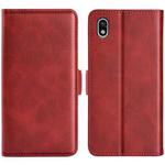 For Sony Xperia Ace III Dual-side Magnetic Buckle Leather Phone Case(Red)