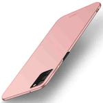 For Samsung Galaxy A02s EU / A03s / M02s / F02s MOFI Frosted PC Ultra-thin Hard Case(Rose Gold)