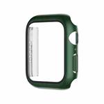 Electroplating Monochrome PC+Tempered Film Watch Case For Apple Watch Series 9 / 8 / 7 41mm(Green)
