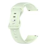 For Samsung Galaxy Gear Sport 20mm Solid Color Silicone Watch Band(Green)