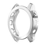 For Garmin Fenix 7X Shockproof TPU Watch Case(Silver)