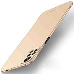 For Xiaomi Redmi Note 11 Global MOFI Frosted PC Ultra-thin Hard  Phone Case(Gold)