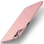 For Xiaomi Redmi Note 11 Pro Global MOFI Frosted PC Ultra-thin Hard  Phone Case(Rose Gold)