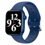 CT7 1.7 inch Color Screen Smart Watch,Support Heart Rate Monitoring/Blood Pressure Monitoring(Blue)