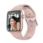 W7 1.8 inch Color Screen Smart Watch, Support Heart Rate Monitoring/Blood Pressure Monitoring(Pink)