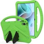 For Motorola Moto Tab G70 EVA Shockproof Tablet Case with Holder(Green)