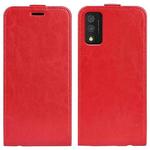 For TCL 30T R64 Texture Single Vertical Flip Leather Phone Case(Red)