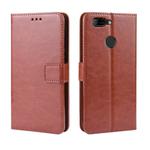 Retro Crazy Horse Texture Horizontal Flip Leather Case for Lenovo K5S, with Holder & Card Slots & Photo Frame(Brown)