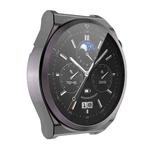 For Huawei Watch GT 3 Pro 43mm ENKAY Full Coverage Electroplated Soft TPU Case with Screen Protection(Grey)