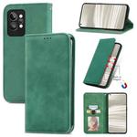 For OPPO Realme GT2 Pro Retro Skin Feel Magnetic Leather Phone Case(Green)
