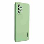 For Samsung Galaxy A73 5G ENKAY Liquid Silicone Soft Shockproof Phone Case(Light Green)