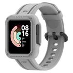 For Xiaomi Redmi Watch Silicone Solid Color Watch Band(Grey)