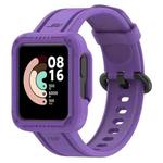For Xiaomi Redmi Watch Silicone Solid Color Watch Band(Purple)