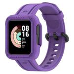 For Xiaomi Mi Watch Lite Silicone Solid Color Watch Band(Purple)