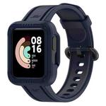 For Xiaomi Mi Watch 2 Lite Silicone Solid Color Watch Band(Ink Blue)