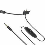 For Bose QC35 Gen 2 / 1 Game Headset Extension Audio Cable & Microphone
