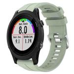 For Garmin Forerunner 935 22mm Silicone Sports Watch Band(Peppermint Green)