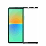 For Sony Xperia 10 IV PINWUYO 9H 2.5D Full Screen Tempered Glass Film(Black)