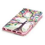 Colored Drawing Pattern Horizontal Flip Leather Case for Samsung Galaxy A10e ,with Holder & Card Slots & Wallet(Tree of Life)