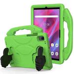 For Lenovo K10 TB-X6C6F 10.3 inch Thumb Bracket EVA Shockproof Tablet Case(Green)