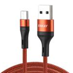 ENKAY ENK-CB119 1m USB 3.0 to USB-C / Type-C 5A Super Fast Charging Sync Data Cable(Orange)