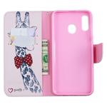 Colored Drawing Pattern Horizontal Flip Leather Case for Samsung Galaxy A20&A30,with Holder & Card Slots & Wallet(Deer)