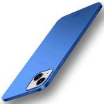For iPhone 14 Plus MOFI Frosted PC Ultra-thin Hard Case  (Blue)