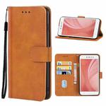 For Xiaomi Redmi Note 5A / Redmi Y1 Lite Leather Phone Case(Brown)