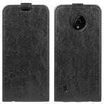 For Nokia C200 R64 Texture Vertical Flip Leather Phone Case(Black)