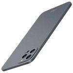 For iPhone 14 Pro MOFI Fandun Series Frosted PC Ultra-thin Phone Case(Gray)