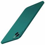 For iPhone 14 Plus  MOFI Fandun Series Frosted PC Ultra-thin Phone Case(Green)