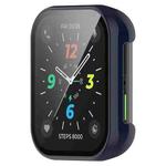 For OPPO Watch 2 46mm Fully Enclosed PC Tempered Film Watch Case(Blue)