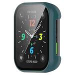 For OPPO Watch 2 46mm Fully Enclosed PC Tempered Film Watch Case(Green)