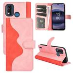 For Nokia G11 Plus Stitching Horizontal Flip Leather Phone Case(Red)