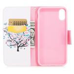 Colored Drawing Pattern Horizontal Flip Leather Case for Samsung Galaxy S10e,with Holder & Card Slots & Wallet(Tree)