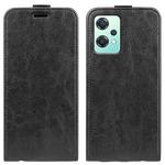 For OnePlus Nord CE 2 Lite 5G R64 Texture Vertical Flip Leather Phone Case(Black)
