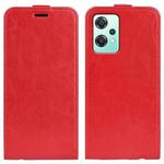 For OnePlus Nord CE 2 Lite 5G R64 Texture Vertical Flip Leather Phone Case(Red)