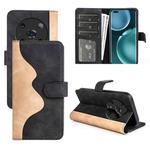 For Honor Magic4 Pro Stitching Horizontal Flip Leather Phone Case(Black)