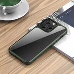 For iPhone 14 Pro Max TPU + PC Phone Case (Dark Green)